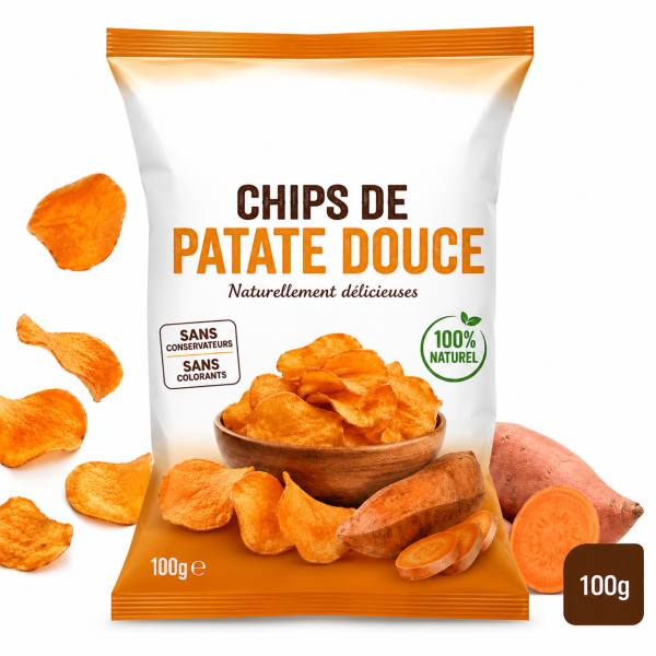 CHIPS DE PATATE DOUCE / A VENIR
